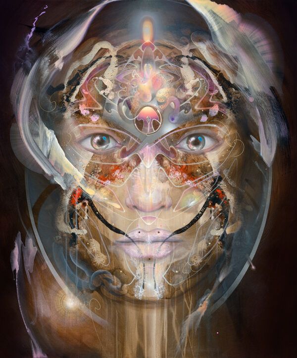 Zeitgenössische kunst kunstdrucke limitierte editionen galerie hamburg malerei psychedelische kunst ayahuasca originale konstantin bax 23