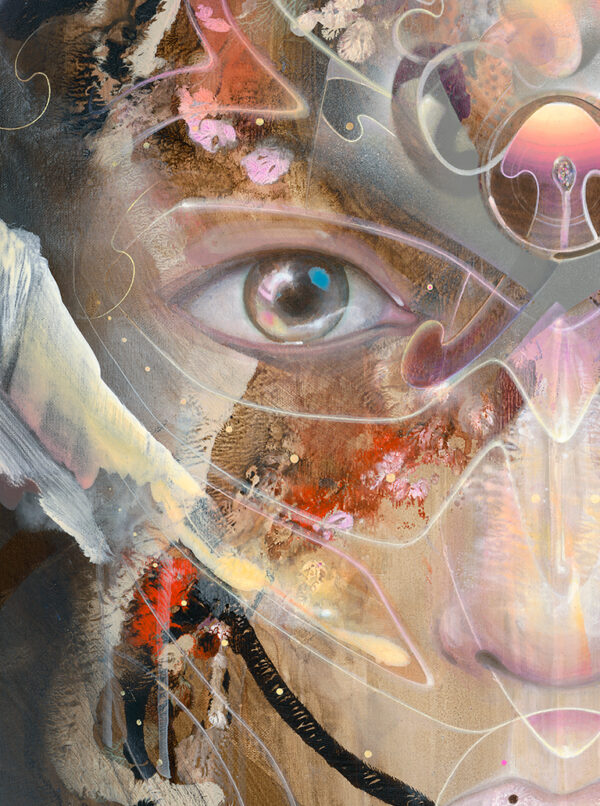 Zeitgenössische kunst kunstdrucke limitierte editionen galerie hamburg malerei psychedelische kunst ayahuasca originale konstantin bax 26