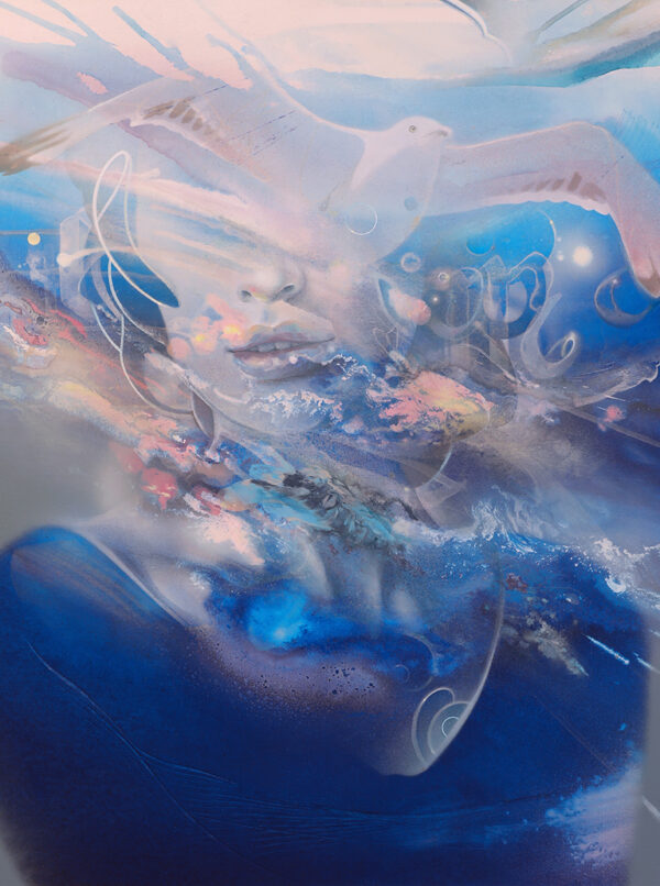 Zeitgenössische kunst kunstdrucke limitierte editionen galerie hamburg malerei psychedelische kunst ayahuasca originale konstantin bax 34