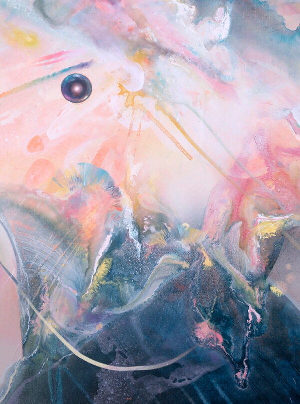 Collider 4 Original von Konstantin Bax Malerei Galerie Hamburg Kunst kaufen