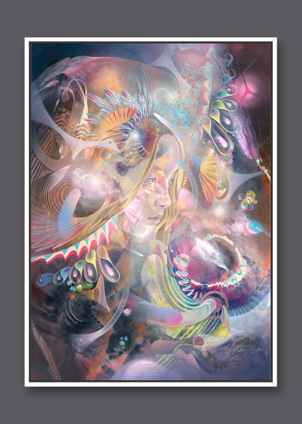 Konstantin Bax limitierte Edition Artprint Kunstdruck Psychedelische Kunst psychedelic art 7