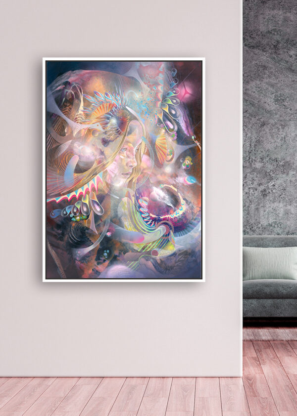 Konstantin Bax limitierte Edition Artprint Kunstdruck Psychedelische Kunst psychedelic art 9