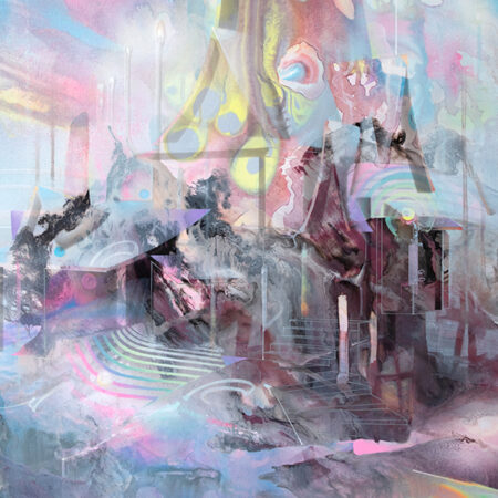 Konstantin Bax Original Kunstwerk MUMA Gallery Hamburg Psychedelische Kunst 12