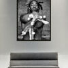 Künstlerisches Portrait „Busta Rhymes“ von Berry Behrendt aus dem Jahr 1999 – limitierte Fine Art Print Edition