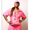 Künstlerisches Portrait „Missy Elliott“ von Berry Behrendt aus dem Jahr 2003 – limitierter Kunstdruck auf Alu Dibond