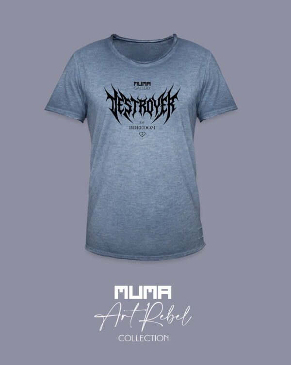 MUMA Gallery T-Shirts Art Statement Hamburg Mode Kunst Heavy Metal 2