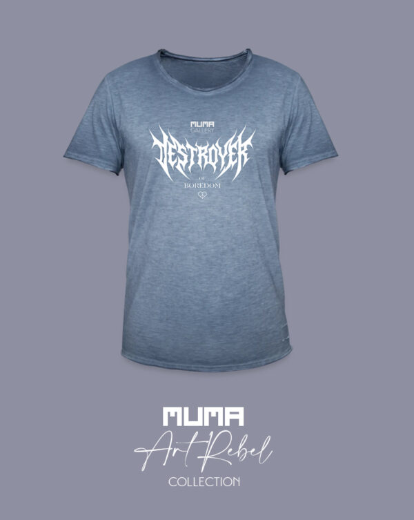 MUMA Gallery T-Shirts Art Statement Hamburg Mode Kunst Heavy Metal 3