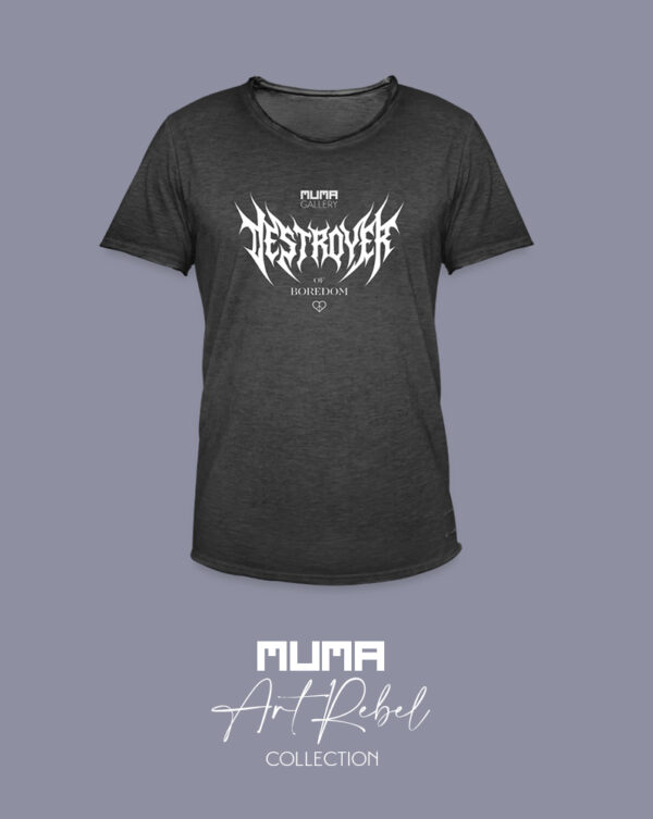 MUMA Gallery T-Shirts Art Statement Hamburg Mode Kunst Heavy Metal 4