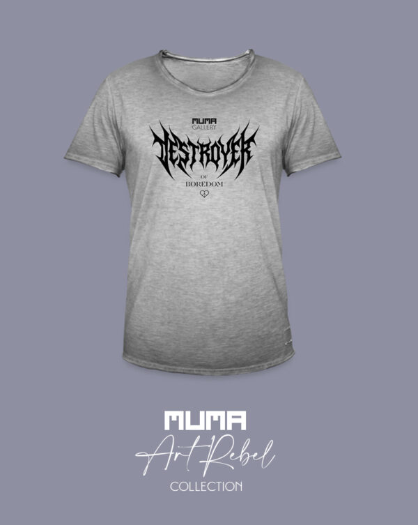 MUMA Gallery T-Shirts Art Statement Hamburg Mode Kunst Heavy Metal 6