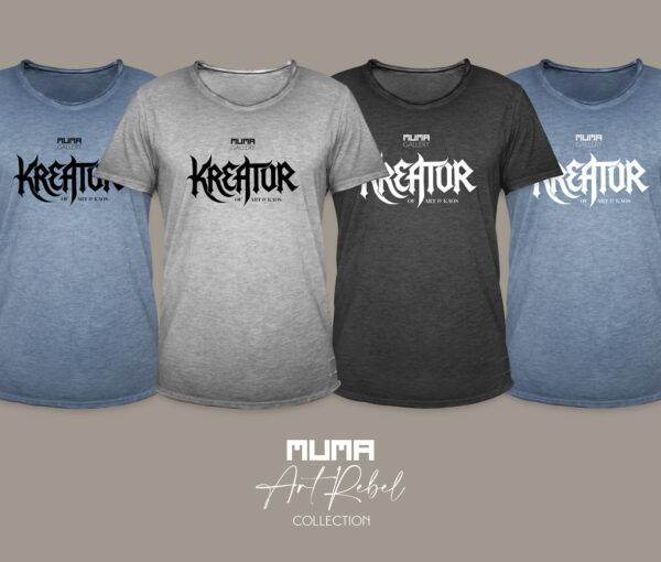 MUMA Gallery T-Shirts Art Statement Hamburg Mode Kunst Heavy Metal 13
