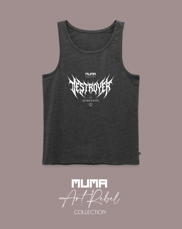 MUMA Gallery T-Shirts Art Statement Hamburg Mode Kunst Heavy Metal 14 Tank Top 1