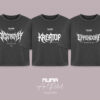 MUMA Gallery T-Shirts Art Statement Hamburg Mode Kunst Heavy Metal 19
