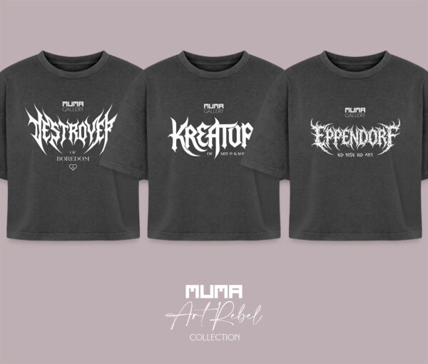 MUMA Gallery T-Shirts Art Statement Hamburg Mode Kunst Heavy Metal 19